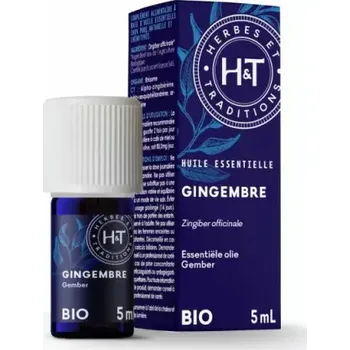 Svíčka Éterický olej Zázvor lékařský (čerstvý oddenek) BIO 5 ml