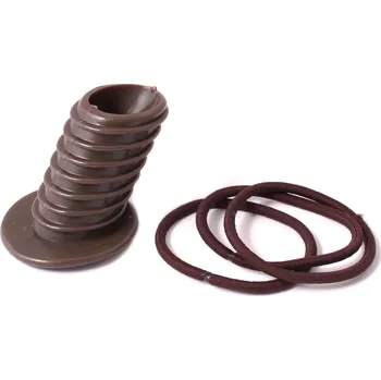 Ozdoba do vlasů Výplň copu Barva: hnědá