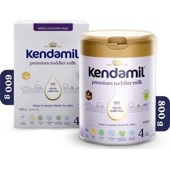 Dětská výživa Kendamil Premium batolecí mléko 4 HMO+ (800 g + 600 g)