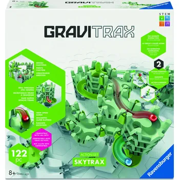 Kuličková dráha Ravensburger GraviTrax Skytrax startovní sada M 122 ks