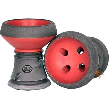 Karnevalový doplněk KS Appo Death Edition korunka pro vodní dýmky červená