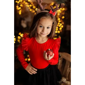 Lily Grey dívčí červená halenka 104-146