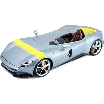 autíčko Maisto Kit Ferrari Monza SP1 1:24 stříbrná