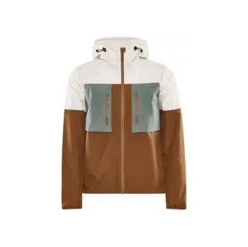 CRAFT PRO Trail Hydro M hnědá 1912445-685905 S; Hnědá bunda + DÁREK DLE VÝBĚRU!