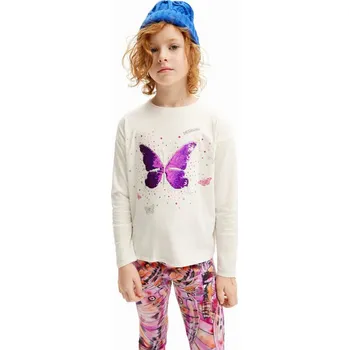 Dívčí tričko Tričko Desigual Casandra blanco velikost 5/6