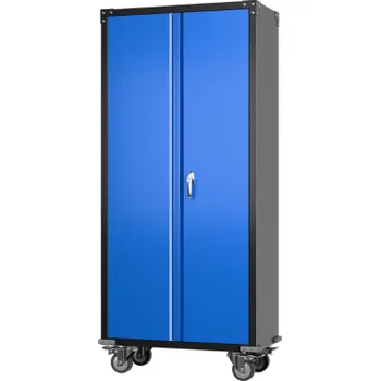 Šatní skříň JAKS Skříň na nářadí modrá 80 cm