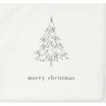 Povlak na dekorativní polštářek Sinsay - Povlak na polštář s vánočním motivem - krémová - 927FS-01X - 927FS-01X-ONE