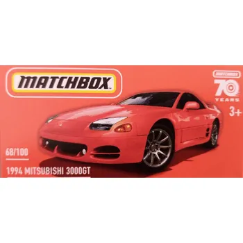 auto na autodráhu Matchbox 1994 Mitsubishi 3000GT Red Box