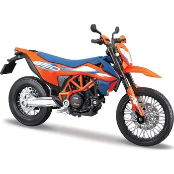 autíčko Maisto KTM 690 SMC R 2023 1:12 se stojánkem