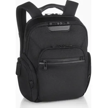 Cestovní taška PORSCHE DESIGN Roadster Nylon Backpack S Batoh do města s přihrádkou na 14" notebook černý (Kompaktní nylonový batoh s přihrádkou na 14" notebook, organizérem pro pracovní potřeby.)