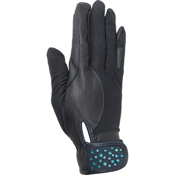 Jezdecké rukavice RSL Rukavice jezdecké Tokio RSL, dámské, navy/blue S