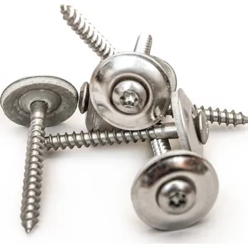 Vrut Gutta nerez vrut V2A stříbrná 4,5 x 80 mm 100 ks | cena za bal