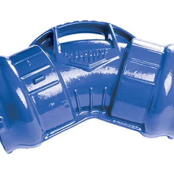 kanalizace PAM hrdlové koleno Blutop DN/OD 125 mm 45° | cena za ks