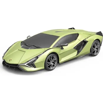 RC model auta RE.EL Toys RC auto Lamborghini Sian 1:24 olivově zelená metalíza, LED světla