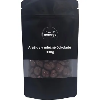 Sušená potravina NONAGE Arašídy v mléčné čokoládě 330&nbsp;g