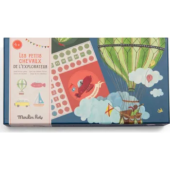 Desková hra MOULIN ROTY Stolní hra Koníčci malého objevitele