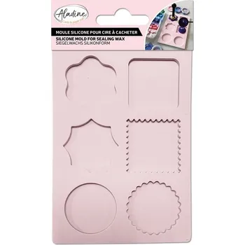 Výtvarná sada Silikonové formy na pečetě Aladine, 6 tvarů