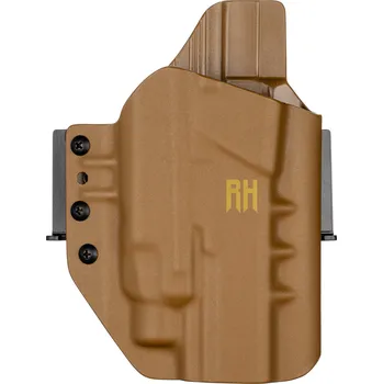 Příslušenství pro sportovní střelbu RH Holsters FROGY - Walther PDP 5" + Streamlight TLR-7 HL-X - vnější kydexové pouzdro - poloviční sweatguard - coyote hnědá Pouzdro je pro: Pravák