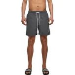 Barevné pánské plavky šortky s kontrastní šňůrkou Urban Classics Barva: darkshadow, Velikost: S