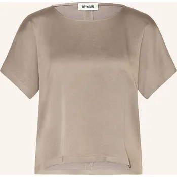 Dámská halenka Drykorn Dámská Halenka Coramy Ze Saténu, černošedá, 42