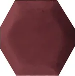 Scobax Riwiera Hexagon 6x15 cm tmavě červená | sleva 7% | cena za ks