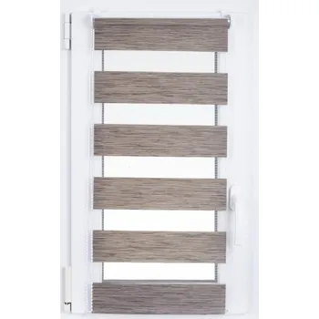 Decori Wood 150 cm x 42 cm, bílá / hnědá | cena za ks