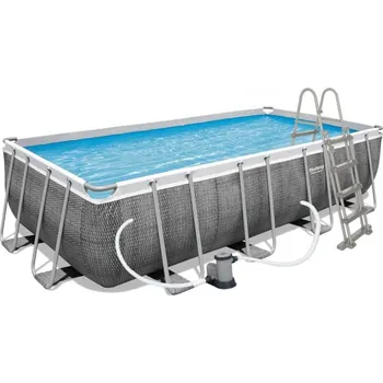Bazén Bestway Bazén Power Steel Rattan 549 x 274 x 122 cm s příslušenstvím