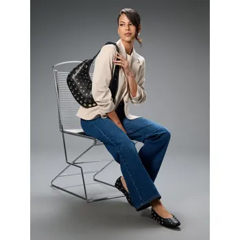 Sinsay - Kabelka hobo přes rameno - černá - 200GK-99X - 200GK-99X-ONE