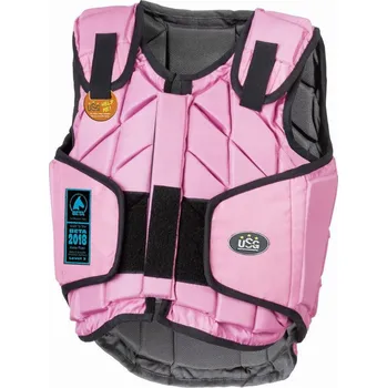 Jezdecká bezpečnostní vesta USG Vesta bezpečnostní Eco-Flexi USG, pro dospělé, pink S