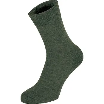 Pánské oblečení MFH Ponožky MERINO (oliva) - velikost 39-41