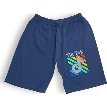 Ornek Chlapecké modré kraťasy Tiktok Barva: Modrá, Velikost: 140