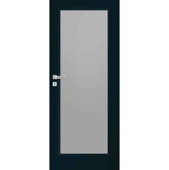 Interiérové dveře Pol-Skone interiérové dveře HAPTIC 03SDCZ s prosklenou výplní 80L, indigo