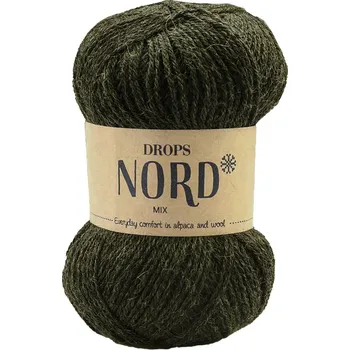 Příze Drops Nord MIX 32 temný les