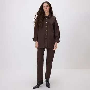 Dámské džíny Reserved - Džíny straight fit - dark grey jeans - 585HV-89J - 585HV-89J-36