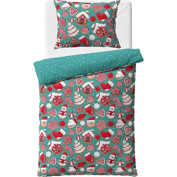 Bytový textil TipTrade s.r.o. Vánoční povlečení Perníčková Show bavlna