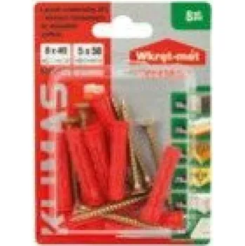 Dílna Klimas Wkręt-met HM. UZLOVACÍ S VRUTEM PZ2/PZ3 10X60/70 BLISTR | sleva 19% | cena za ks