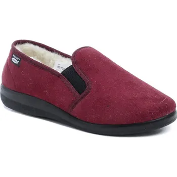 Dámské pantofle Rogallo 4310-000 vínové dámské zimní papuče EUR 40