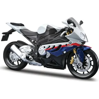 autíčko Maisto BMW S 1000 RR 1:12 se stojánkem