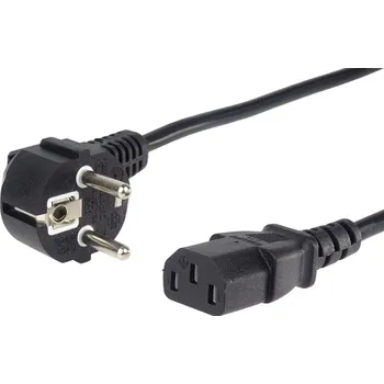 Napájecí kabel PREMIUMCORD - Síťový napájecí kabel 230V k počítači, 2m - kpsp2