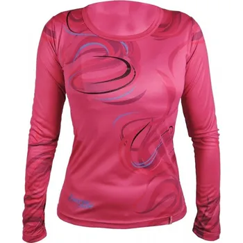 cyklistický dres Dres dlouhý dámský HAVEN Energy Crazy long růžový XS