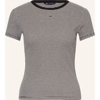 Dámské tričko Tommy Jeans Dámské Tričko, bílá / černá, 40