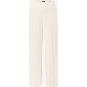 Dámské kalhoty Oui Dámské Manšestrové Kalhoty, světle šedá, 36