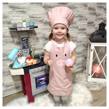 Dětská kuchyňka Detský kuchársky set SOFTELLO - Prasiatko