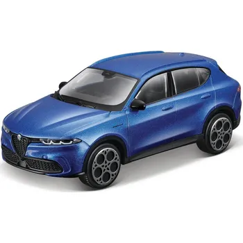 autíčko Bburago Alfa Romeo Tonale 1:43 modrá metalíza