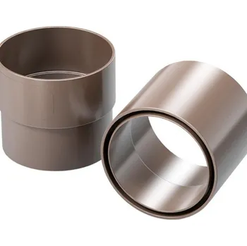 okap Gutta Aqua spojka PVC svodu hnědá 63 mm | cena za ks