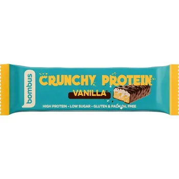 tyčinka Bombus Crunchy Protein 50g vanilka exp. 12/25