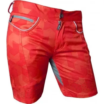 cyklistický dres AKCE! Kraťasy dámské HAVEN PEARL NEO červené, vel. XXL