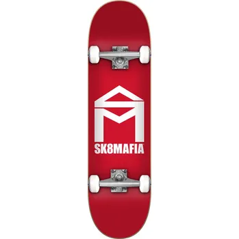 Skateboard Sk8Mafia - House Logo Red 7.875" - Skateboard