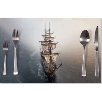 prostírání Sablio Prostírání Plachetnice na klidném moři: 40x30cm