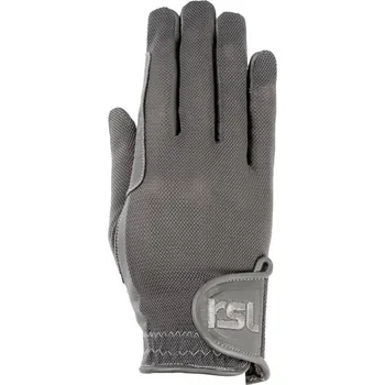 Jezdecké rukavice RSL Rukavice jezdecké kožené Monica RSL, anthracite/anthracite XL